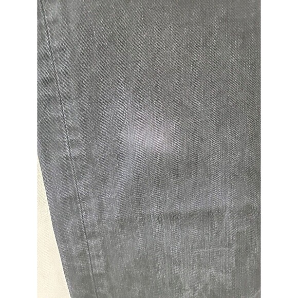 Levis 501 Jeans Mens 36 35x32 Straight Button Fly Black Distressed Cotton EUC - Picture 6 of 16